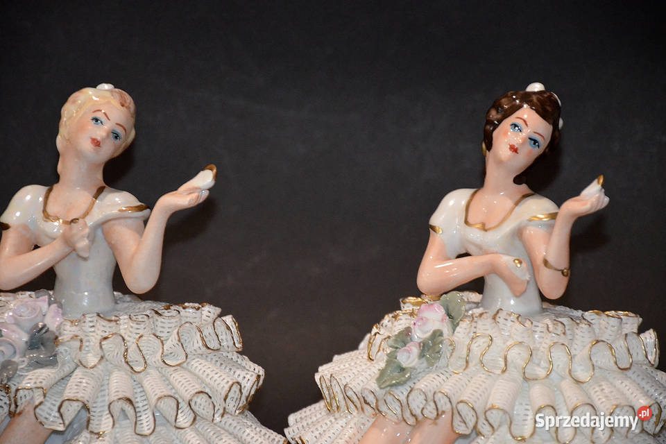 Porcelana Figurka Roceram Alba koronki 2 z Porcelana i szkło Środa Wielkopolska