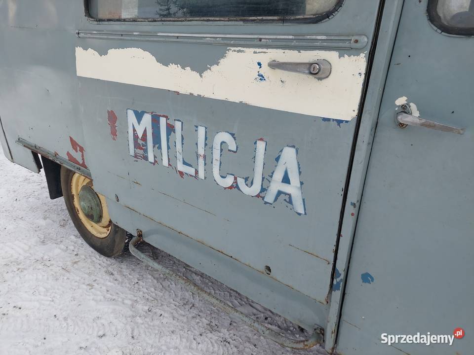amochód NYSA 522 MILICJA OperacyjnoKonwojowa do
