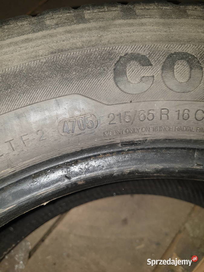 Opona Continental Vanco8 2156516C 65 Dobre Miasto sprzedam