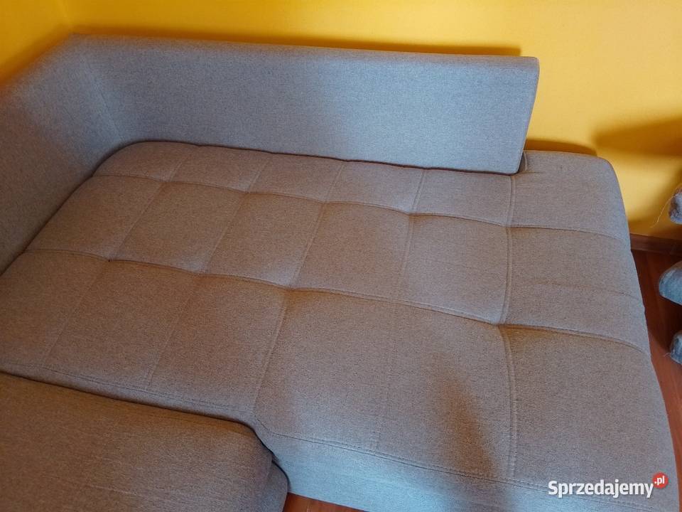 SKY Narożnik szary prawy z funkcją spania sprzedam