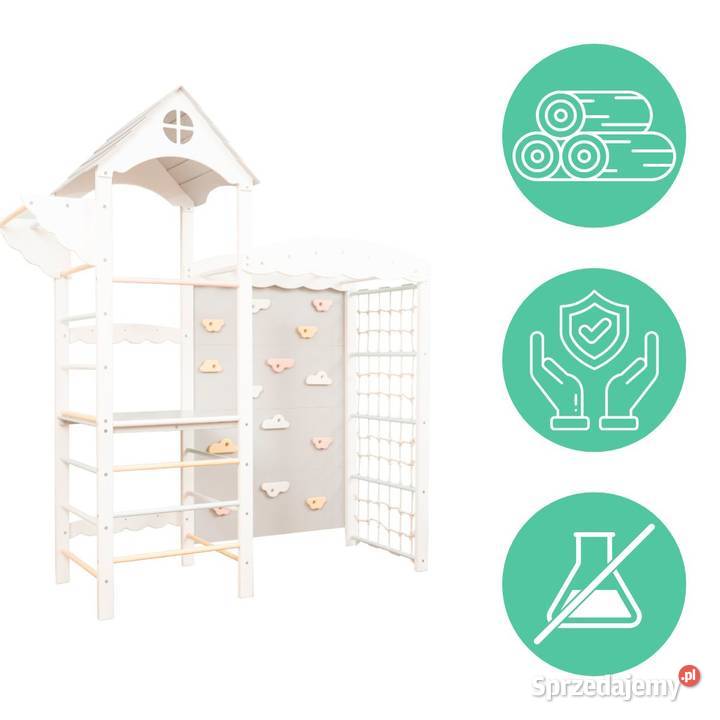 domowy plac zabaw Castle białypastel Pozostałe