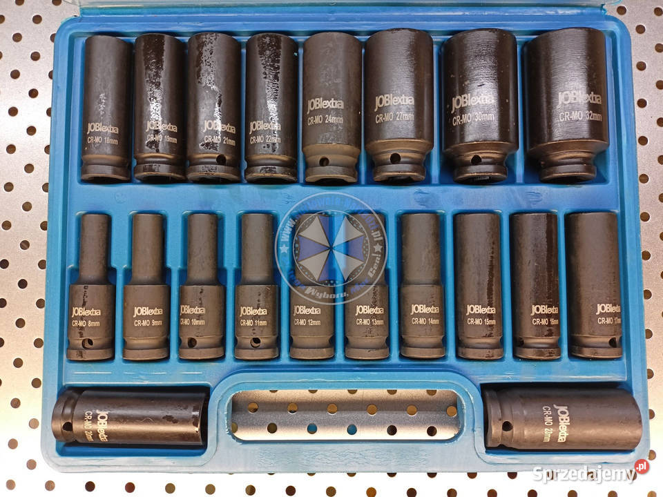 832mm 20el Nasadki udarowe 12kątne Długie 12 Nowe