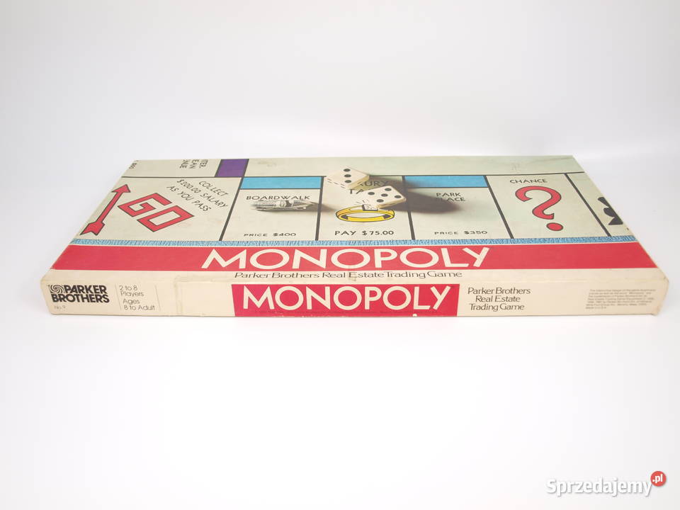 Monopoly z 1974 roku UNIKAT Kraków