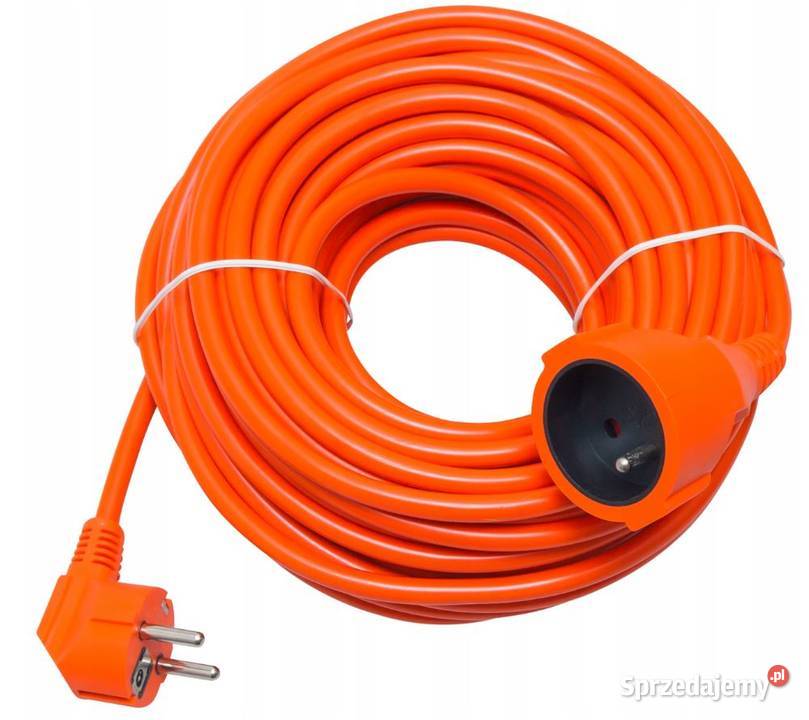 PRZEDŁUŻACZ OGRODOWY GRUBY 3 x 15mm BUDOWLANY