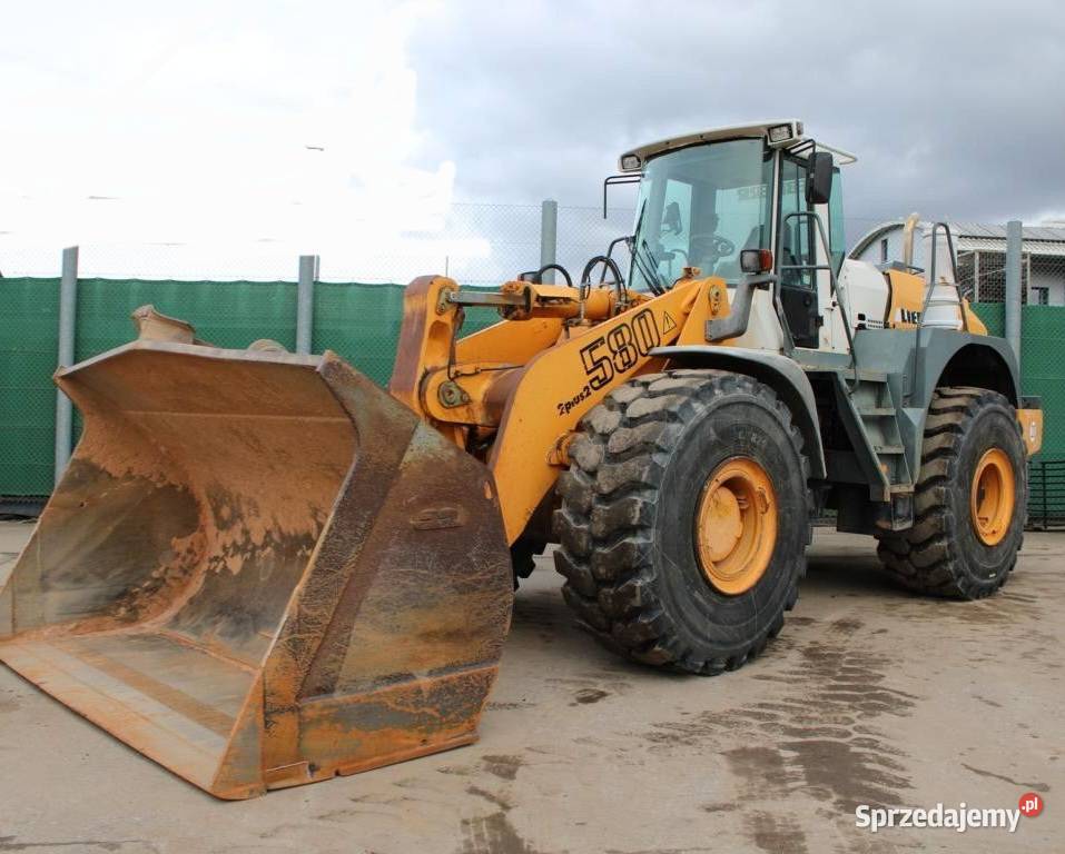 Ladowarka kolowa Liebherr L 580 tez leasing Maszyny budowlane Warszawa