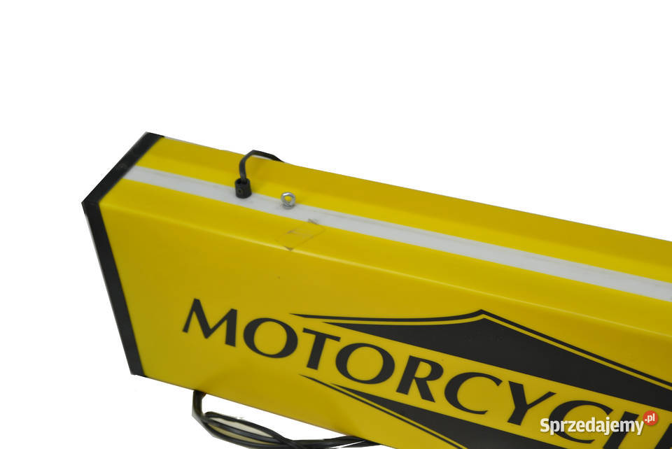 Kaseton reklamowy LED Motorcycle Storehouse Taśmy LED Wieliczka