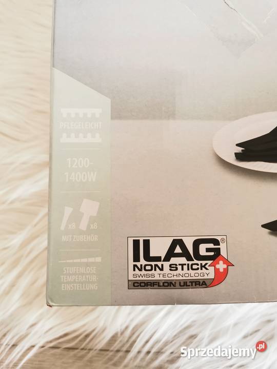 Grill elektryczny Raclette stołowy 1400W na 8 Ostrzeszów