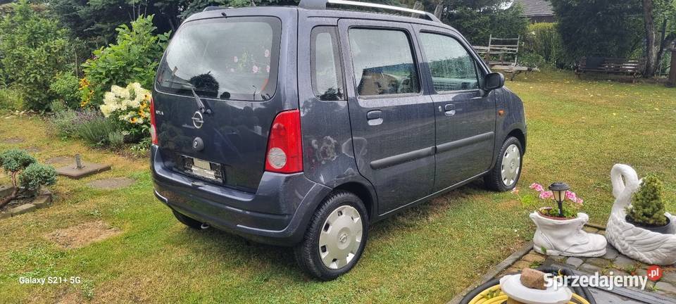 Opel Agila 10 benz86 000 2006 r klimatyzacja dwa uszkodzony Jelenia Góra