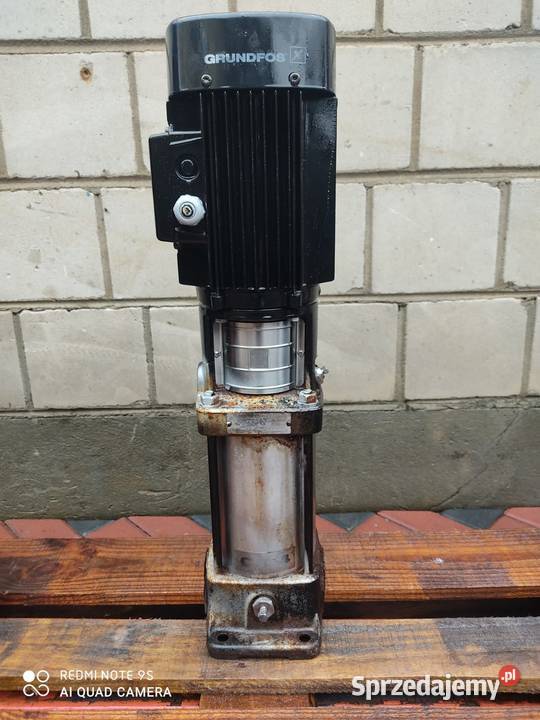 Pompa Grundfos CRE480 AAABUBE 6m3h H497m 15KW Nowy Tomyśl