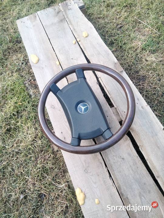 Kierownica drewniana Mercedes W124 Opole sprzedam