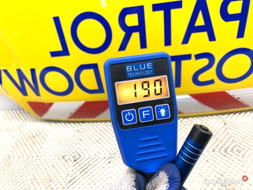 MASKA VW CRAFTER II Hatchback ŻÓŁTY POKRYWA Maski