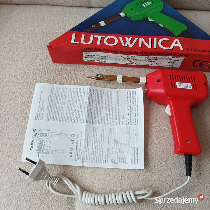Lutownica transformatorowa ZDZ Łódź LT 100Pl Stronie Śląskie
