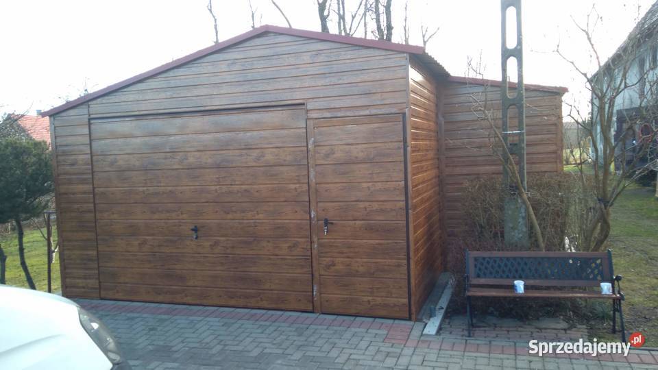 Garaże blaszane nowoczesny wygląd DARMOWA WYCENA Kielce