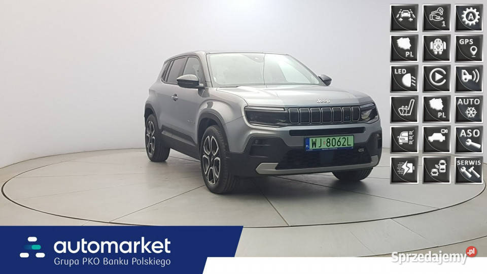 Jeep Avenger 54kWh Launch Edition Z Polskiego elektryczne lusterka Warszawa sprzedam