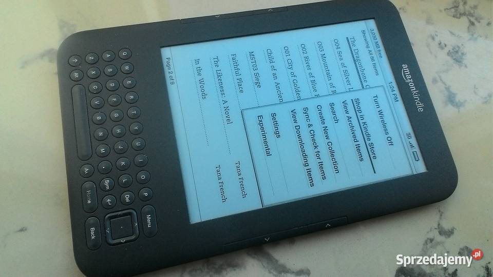 Amazon Kindle keyboard WiFi 3G D00901 Płońsk