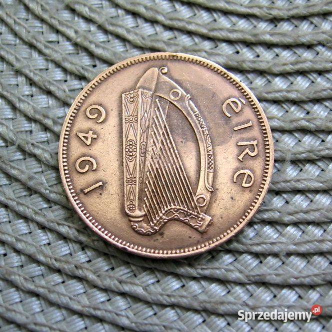 Irlandia 1 Pens 1949r Kalisz sprzedam