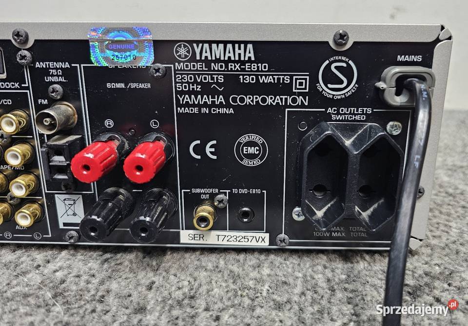 Wzmacniacz Amplituner stereo Yamaha RXE810 Kraków