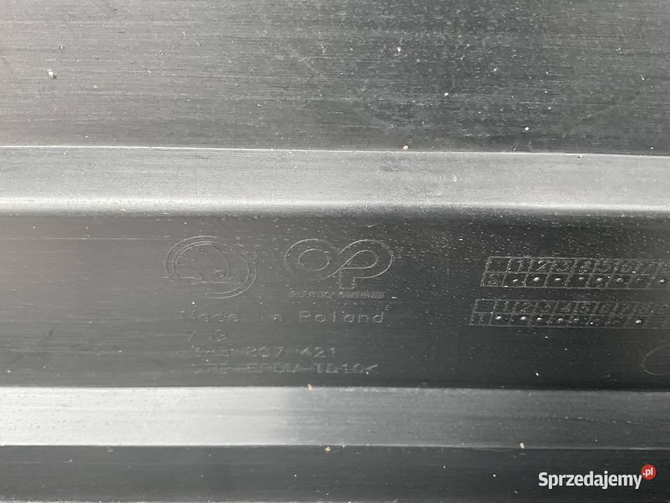 Skoda Suberb III SEDAN 2015 ZDERZAK TYŁ wielkopolskie Pleszew