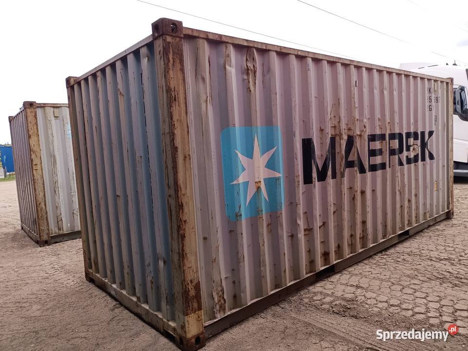 Kontener morski magazynowy 20DV 6 metrowy Skawina