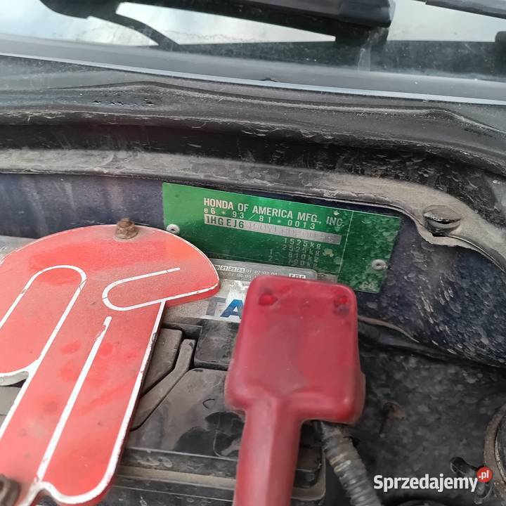 Civic VI Coupe EJ6 B18c4 LIFT full 274000km Civic Mosina