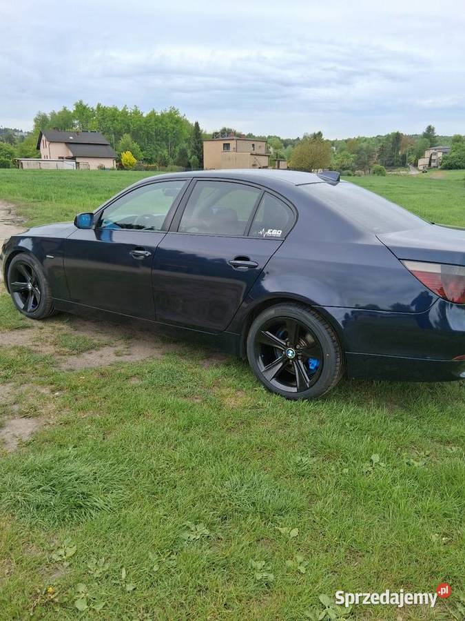 Bmw e60 25d klimatyzacja długie opłaty reflektory ksenonowe