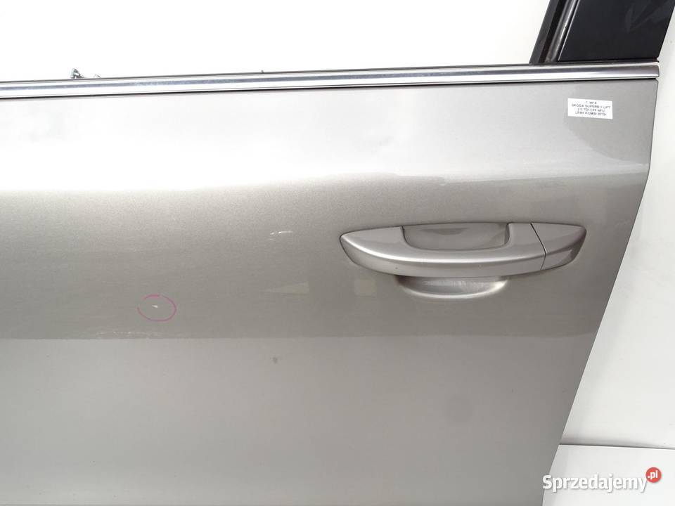 DRZWI LEWY PRZÓD LEWE PRZEDNIE LF8H SKODA SUPERB osobowe