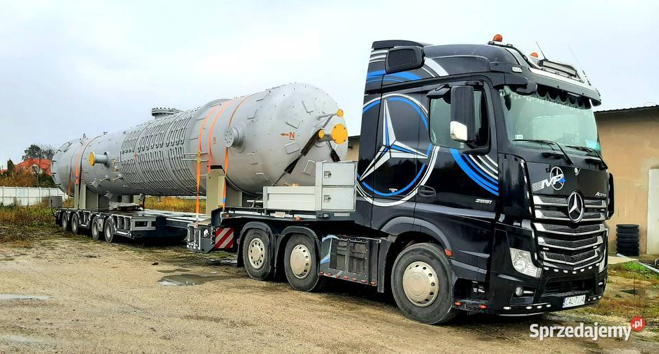 transport niskopodwoziowy maszyny budowlane Katowice