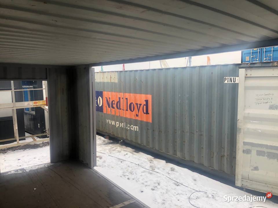 KONTENER MORSKI 20 DV SIDE DOOR Magazynowanie Wrocław