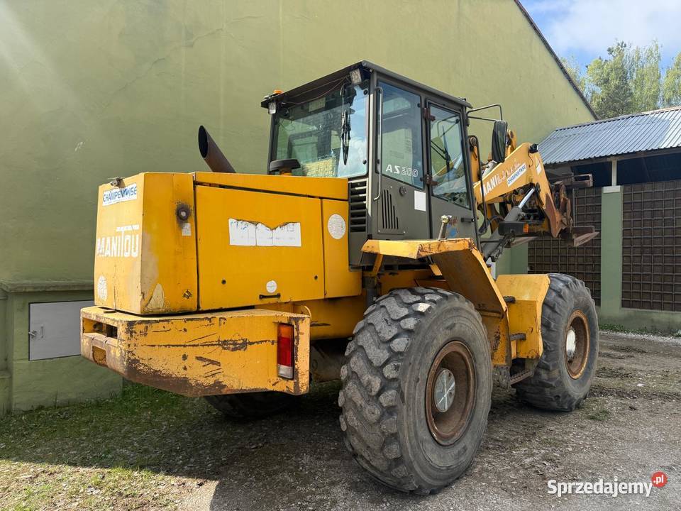 Ładowarka manitou ahlmann Fadroma łódzkie