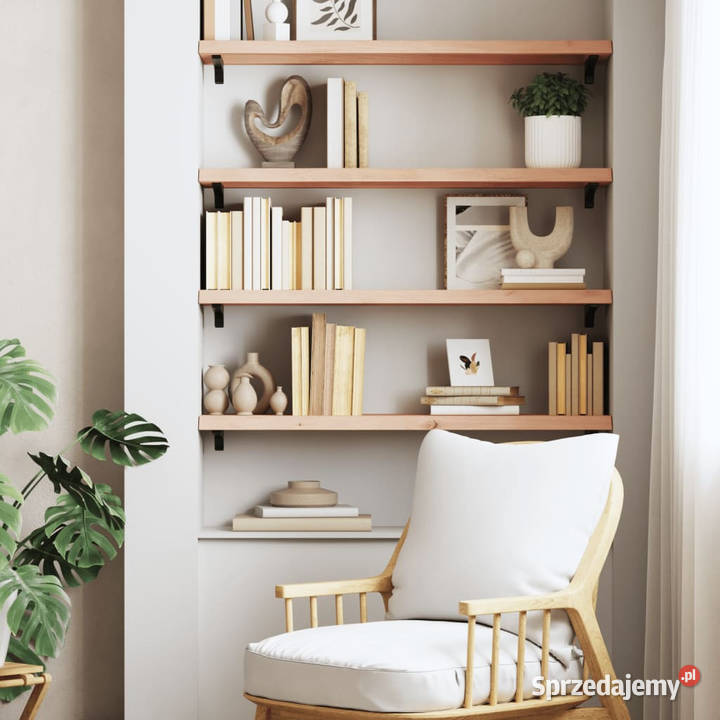Półka 80x30x24 surowe lite drewno dębowe Warszawa