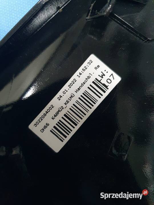 BMW K 1600 Gt Gtl Oslona wypełnienie prawa Plastiki Plastiki