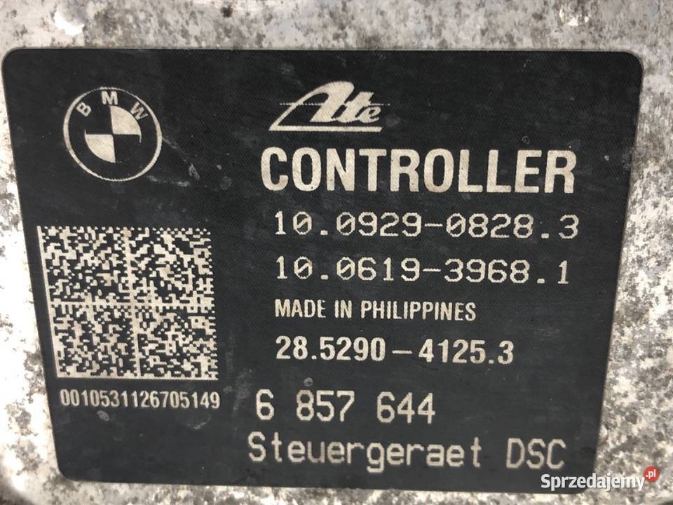 POMPA ABS BMW F25 6857643 20 184 1017 Układ ABS i ESP