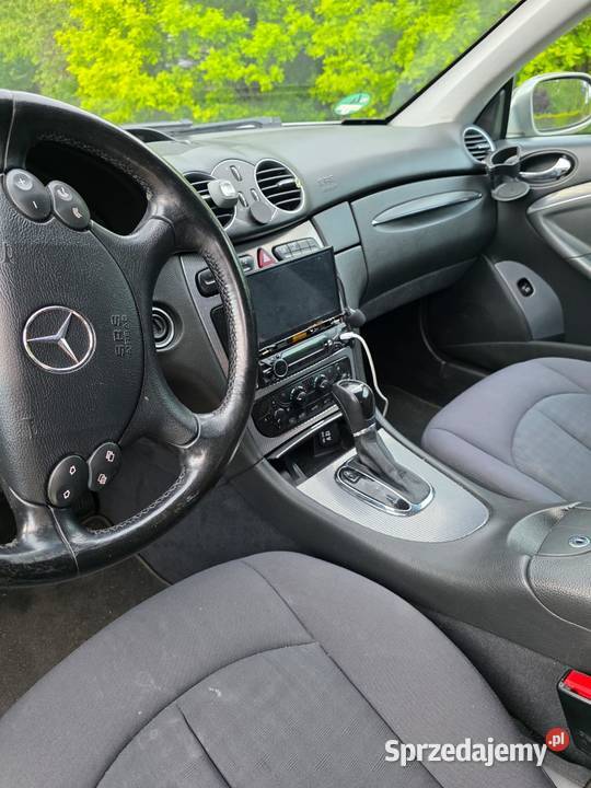 Mercedes clk 240 26 Benzyna 170 125kw avantgarde nieuszkodzony Słupsk