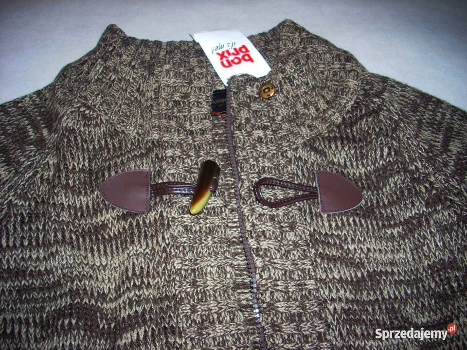 Ciepły Sweter Żakiet Kardigan ZAMEK NOWY 36 38 Nowy Sącz