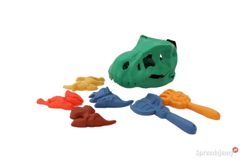 zabawki do piaskownicy Dino Trap zielony Kraków