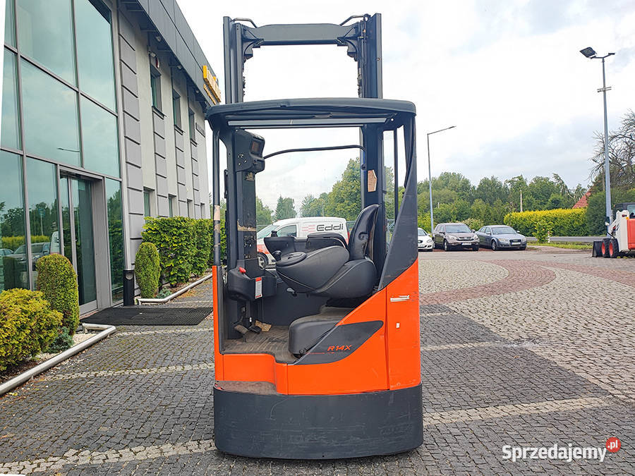 Wózek wysokiego podnoszenia reach truck Linde małopolskie Kęty sprzedam
