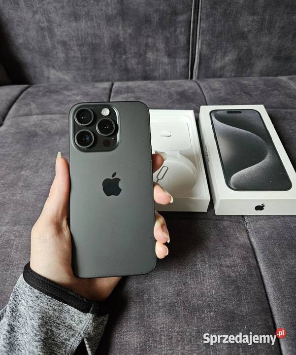 Apple iPhone 15 Pro 256GB Titanium Black podlaskie