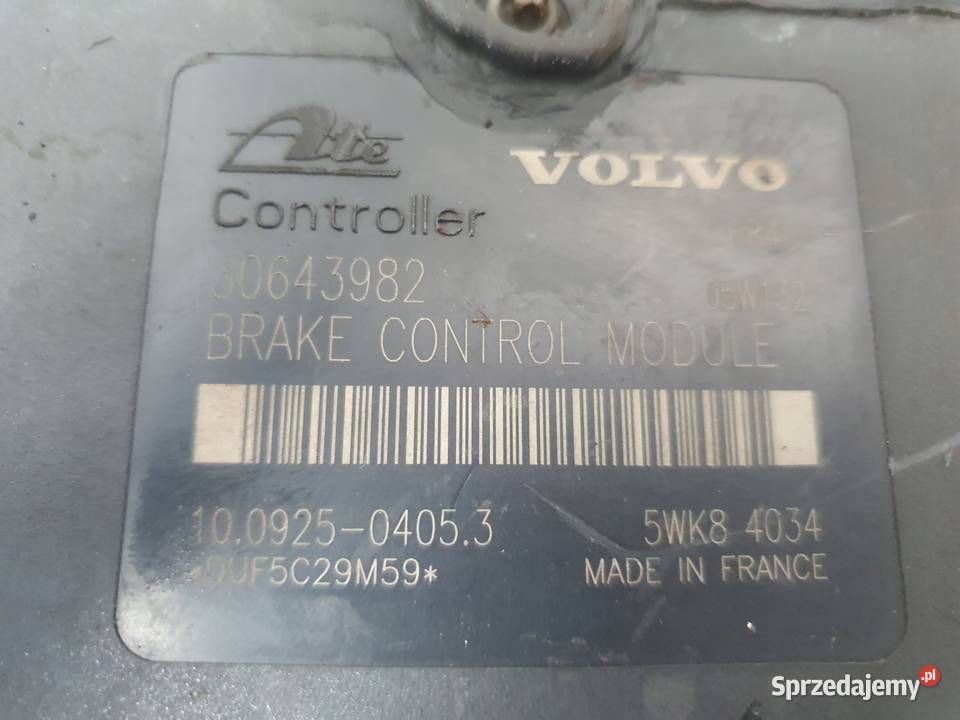 Volvo XC90 I POMPA ABS hamulcowa Sterownik Pompy hamulcowe Janów