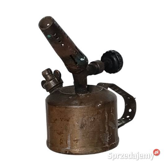 Zabytkowa Mosiężna Lampa Lutownicza G Barthel podkarpackie Rzeszów