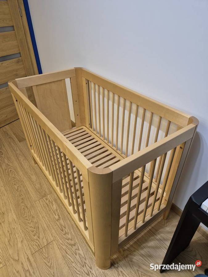 Łóżeczko dziecięce drewniane Troll Sun 120x60 mazowieckie Warszawa