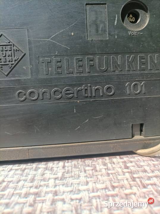 Telefunken Concertino 101 amplituner germanowy Płock