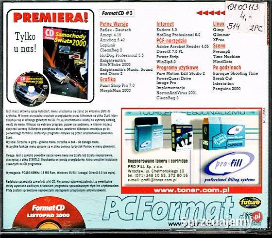 ZESTAW Gier i Programów PC na płytach CDx8 4 Chorzów