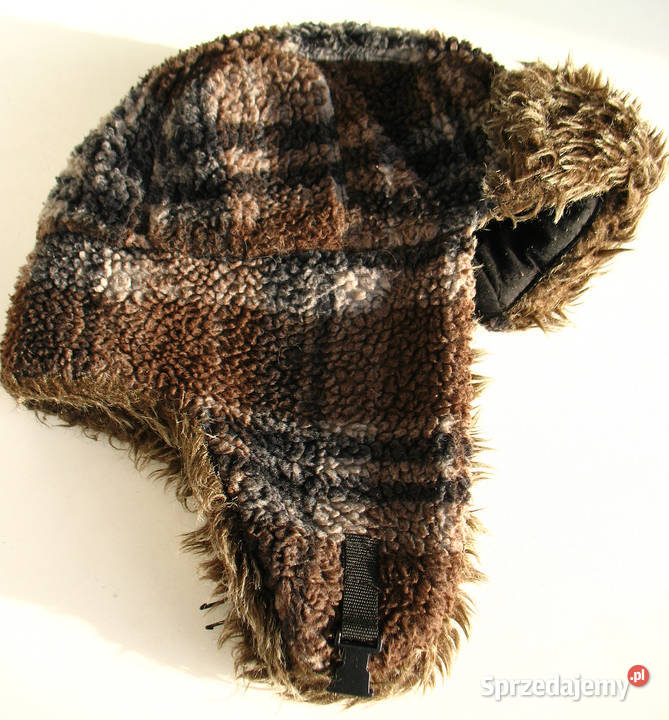 Zimowa na mrozy lekka i ciepła męska czapka Olsztyn