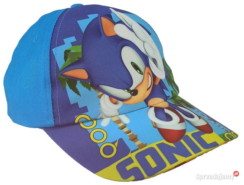 Czapka Jeż Sonic Czapeczka Baseballówka dzieci Mogilany