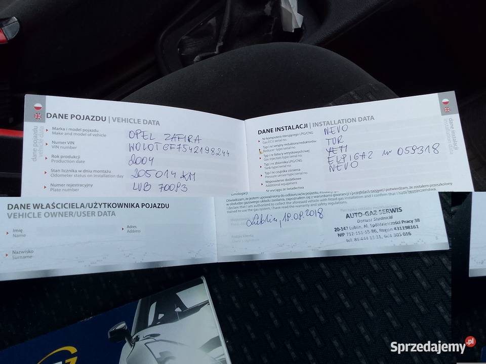 Sprzedam samochód Opel Zafira ASR (kontrola trakcji) Mętów