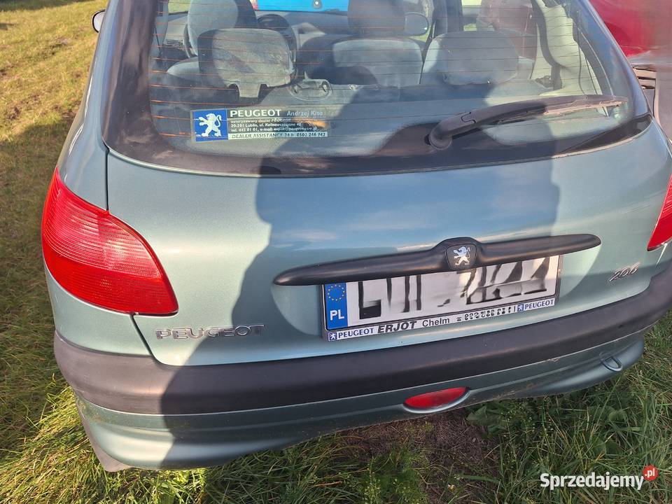 Zderzak Tył Peugeot 206 Wisznice