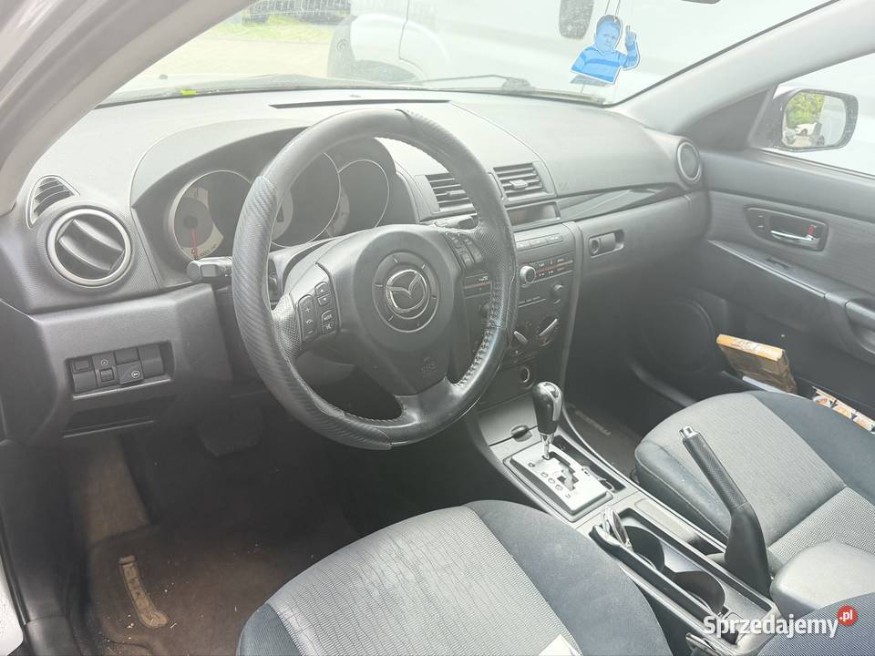 Mazda 3 20 Benzyna LPG Automat 2008 140 000 uszkodzony