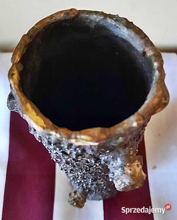 Wazon sękacz z brązu 21 Antyki Ostrów Wielkopolski