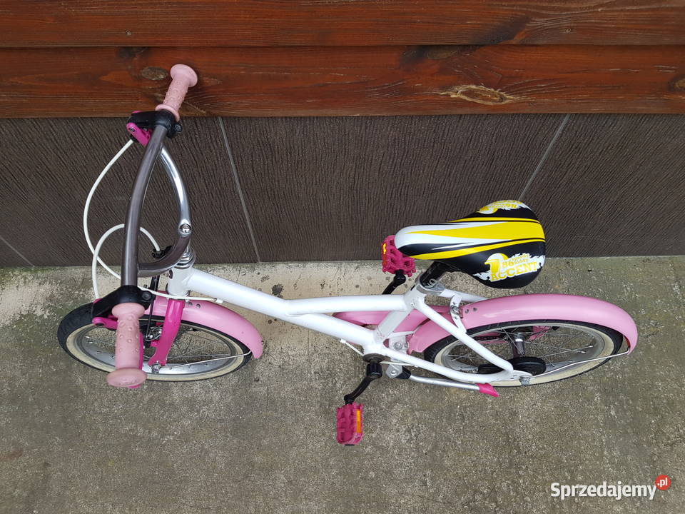 Rowerek dziecięcy białoróżowy BTwin Liloo Warszawa sprzedam