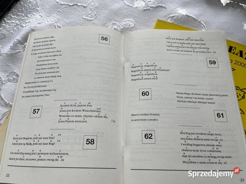 Książki 4 śpiewniki Bielsko-Biała